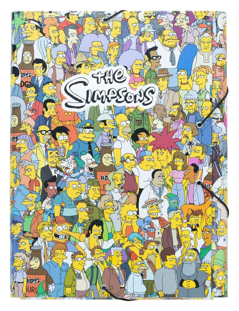 x_gpe81682 The Simpsons Elasticated Folder 34 x 26 cm - immagine 1