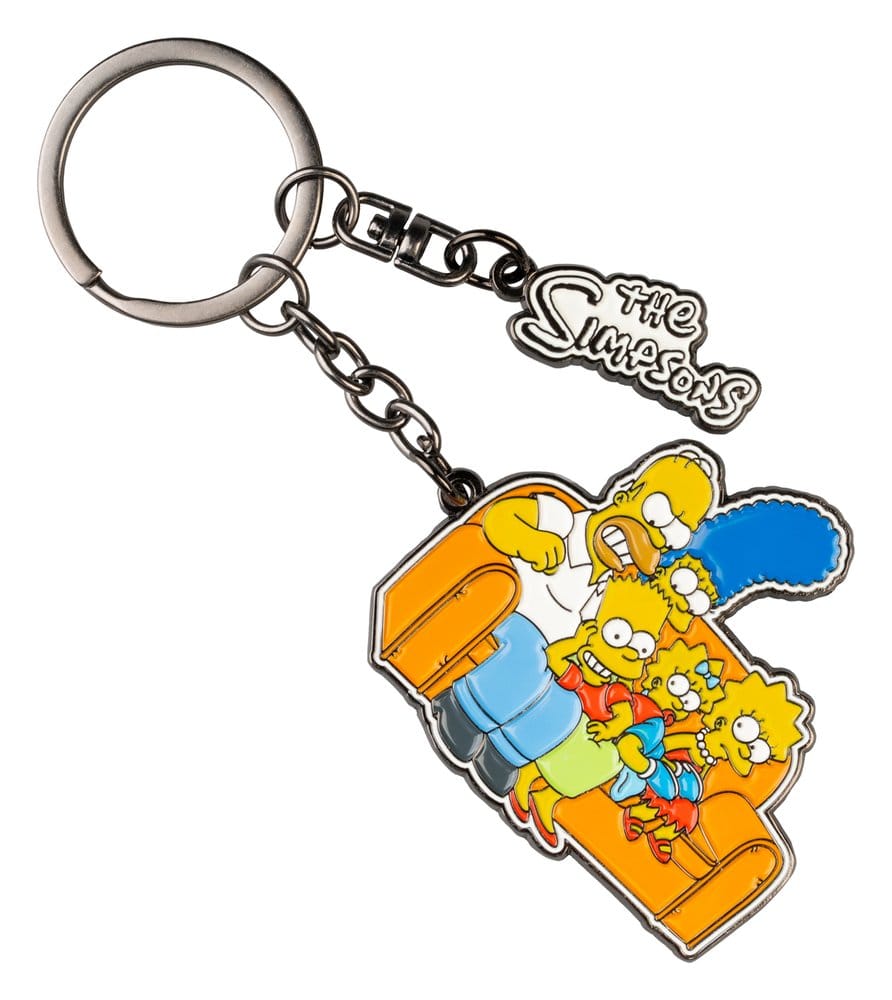 x_gpe81860 The Simpsons Keychain Family 5 x 12 cm - immagine 1