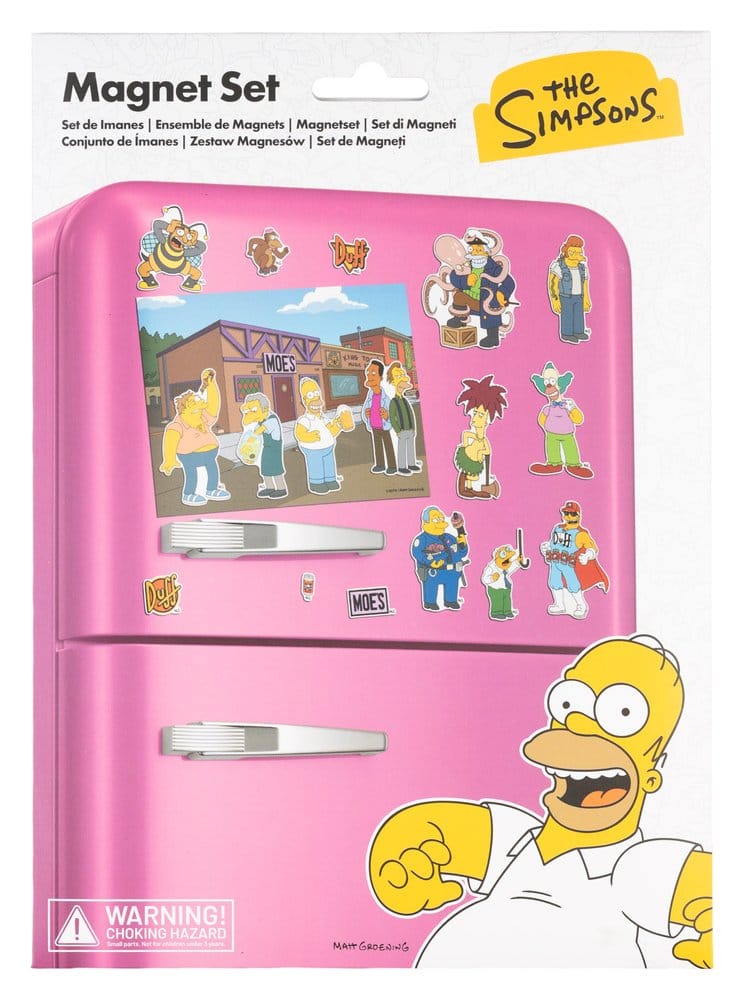 x_gpe81877 The Simpsons Figures Magnet Set Citizens - immagine 1