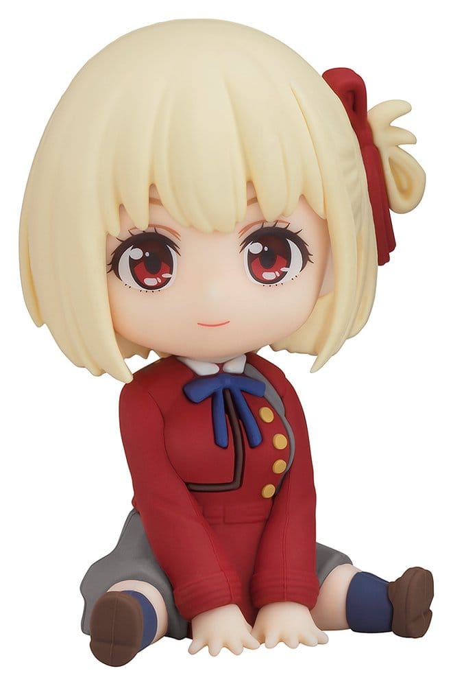 x_gsc66193 Lycoris Recoil Nendoroid Plus Rubber Mascot Chisato Nishikigi 7 cm - immagine 1