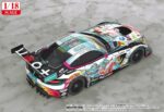 Hatsune Miku GT Project Vehicle 1/18 Good Smile Hatsune Miku AMG 2016 SUPER GT Ver. 26 cm - immagine 3