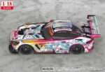 Hatsune Miku GT Project Vehicle 1/18 Good Smile Hatsune Miku AMG 2021 SUPER GT 100th Race Commemorative Ver. 26 cm - immagine 4