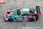 Hatsune Miku GT Project Vehicle 1/18 Good Smile Hatsune Miku AMG 2025 Season Opening Ver. 26 cm - immagine 4