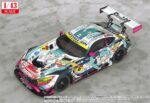 Hatsune Miku GT Project Vehicle 1/43 Good Smile Hatsune Miku AMG 2018 Final Race Ver. 11 cm - immagine 2