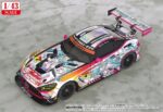 Hatsune Miku GT Project Vehicle 1/43 Good Smile Hatsune Miku AMG 2021 SUPER GT 100th Race Commemorative Ver. 11 cm - immagine 2