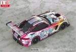 Hatsune Miku GT Project Vehicle 1/43 Good Smile Hatsune Miku AMG 2021 SUPER GT 100th Race Commemorative Ver. 11 cm - immagine 3