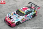 Hatsune Miku GT Project Vehicle 1/43 Good Smile Hatsune Miku AMG 2024 Season Opening Ver. 11 cm - immagine 2