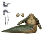 Star Wars: The Mandalorian and Grogu Black Series Action Figure Rotta the Hutt 17 cm - immagine 5