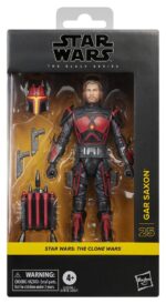 Star Wars: The Clone Wars Black Series Action Figure Gar Saxon 15 cm - immagine 2