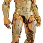 Iron Man Movie Masterpiece Diecast Action Figure 1/6 Iron Man Mark III (Golden & Copper Gold Version) Hot Toys Exclusive 33 cm