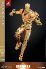 Iron Man Movie Masterpiece Diecast Action Figure 1/6 Iron Man Mark III (Golden & Copper Gold Version) Hot Toys Exclusive 33 cm - immagine 4