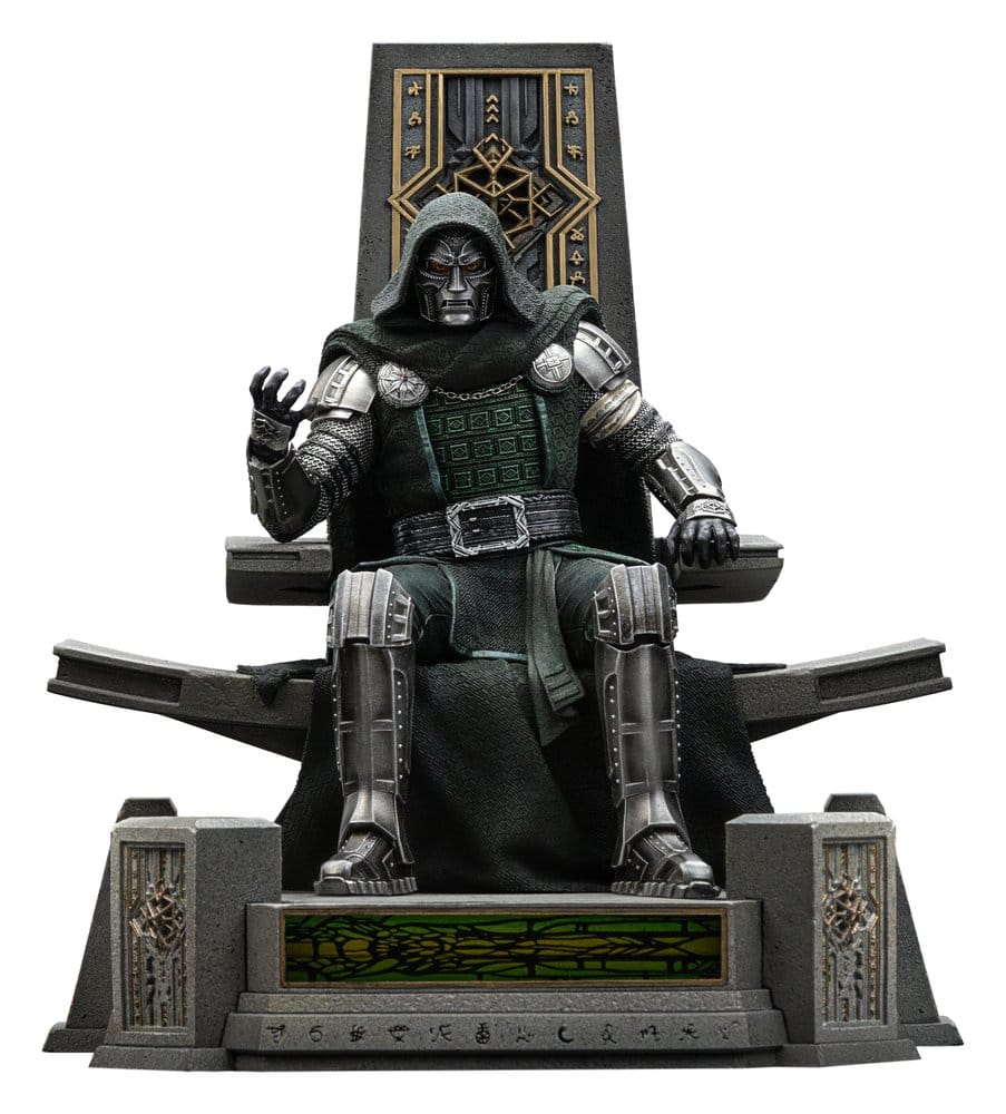 x_is33732 Avengers: Doomsday Art Scale Statue 1/10 Doctor Doom on Throne 22 cm - immagine 1