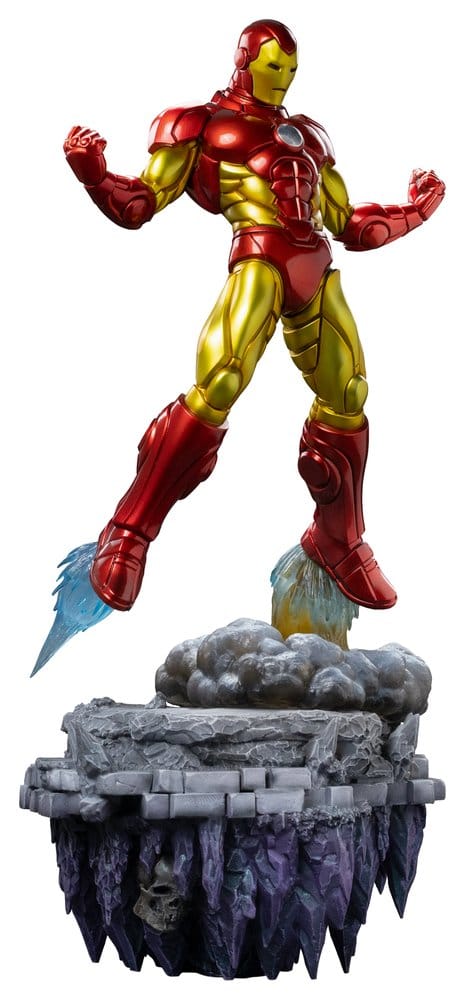 x_is33769 Marvel Comics BDS Art Scale Statue 1/10 Iron Man Deluxe 33 cm - immagine 1