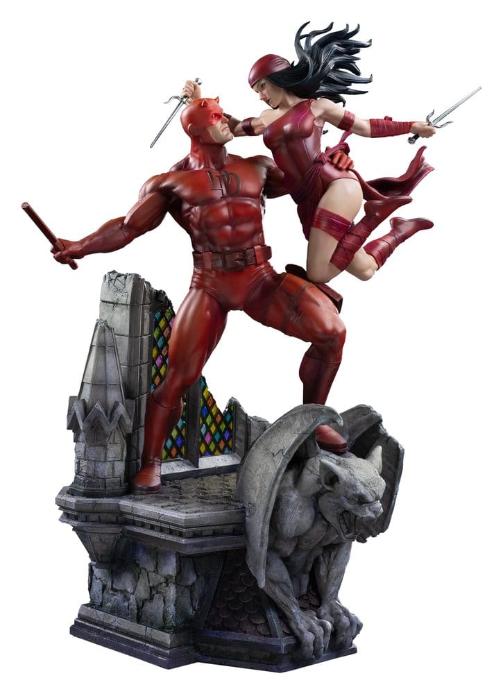 x_is33805 Marvel Comics Diorama 1/6 Daredevil & Elektra - immagine 1