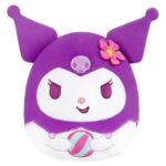Sanrio Squishmallow Plush Figure Hello Kitty and Friends Seize the Moment Kuromi Beachball 20 cm