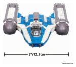 Star Wars Medium Vehicle BTL-B Y-wing Starfighter with Clone Captain Rex 13 cm - immagine 4