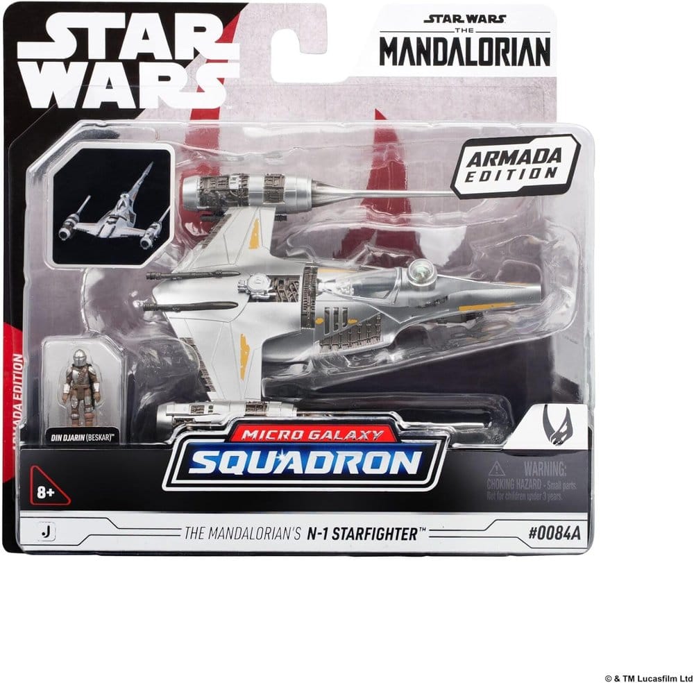 x_jazswj0537 Star Wars Medium Vehicle N1 with Mando 13 cm - immagine 1