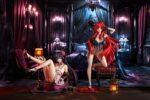 High School DxD PVC Figure 1/6.5 Akeno Himejima Light Novel 15th Anniversary ver. (Renewal Package Edition) 17 cm - immagine 6