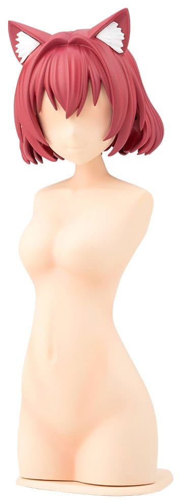 x_ktojk097 Sousai Shojo Teien Model Kit Accessory Set Arranged Wigs Animal Ears Bob Cat 9 cm - immagine 1