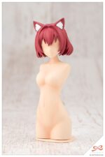 Sousai Shojo Teien Model Kit Accessory Set Arranged Wigs Animal Ears Bob Cat 9 cm - immagine 2