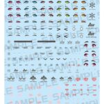 Megami Device M.S.G. Plastic Model Kit Yggdrasis Garm Ripper Avalanche Eye Decal Set