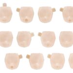 Megami Device M.S.G. Plastic Model Kit 10 Face Set Puni Mofu 01 Skin Color A