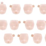 Megami Device M.S.G. Plastic Model Kit 10 Face Set Puni Mofu 01 Skin Color B