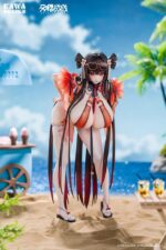 Daiblos Core PVC Figure 1/6 Maree Rouge Rakubai no Utage 25 cm - immagine 5