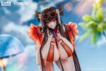 Daiblos Core PVC Figure 1/6 Maree Rouge Rakubai no Utage Wet Ver. 25 cm - immagine 3