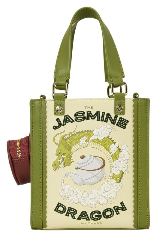 x_lf-nictb0052 Avatar: The Last Airbender by Loungefly Canvas Tote Bag with Coin Purse Jasmine Dragon - immagine 1