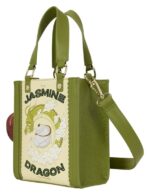 Avatar: The Last Airbender by Loungefly Canvas Tote Bag with Coin Purse Jasmine Dragon - immagine 4