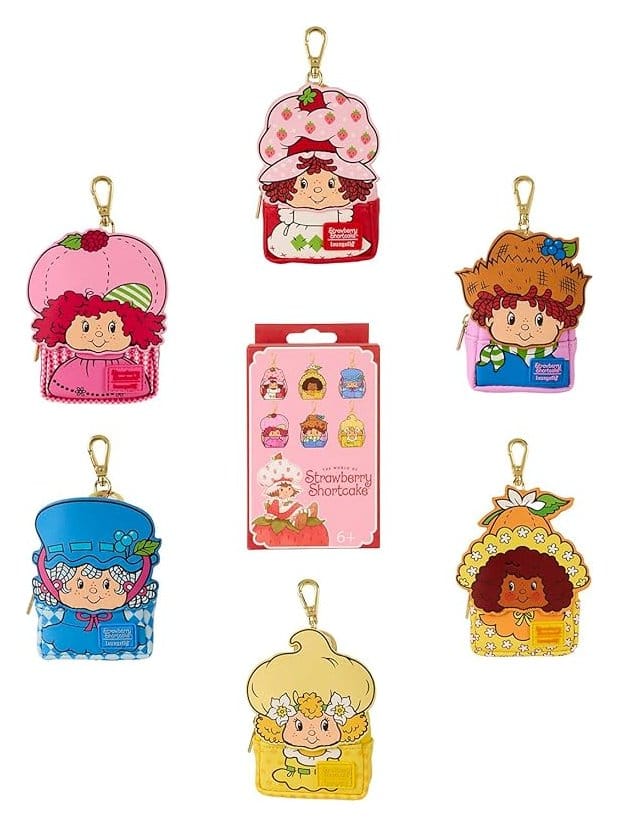 x_lf-sbsbc0001ea Strawberry Shortcake by Loungefly Keychains Mini Backpack Blind Box Assortment (15) - immagine 1