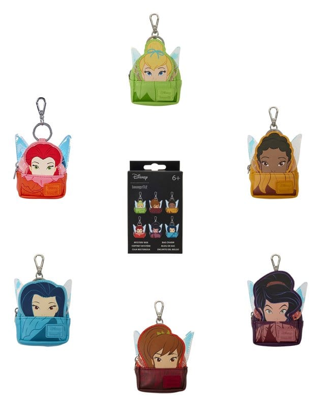 x_lf-wdbc0037 Disney Fairies by Loungefly Bag Charm Mystery Box Display (15) - immagine 1