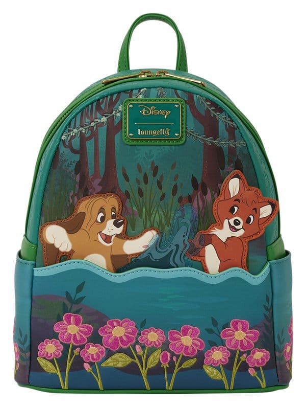 x_lf-wdbk4662 Disney by Loungefly Mini Backpack The Fox and the Hound - immagine 1