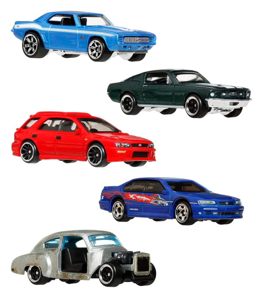 x_matthnr88-979n Fast & Furious Hot Wheels Silver Series Die-Cast Vehicles 1/64 979N Assortment (24) - immagine 1