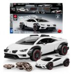 Hot Wheels Speed Mattel Brick Shop Building Set 1/32 Lamborghini Huracán Sterrato