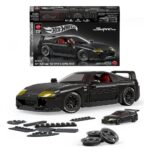 Hot Wheels Elite Mattel Brick Shop Building Set 1/16 '94 Toyota Supra MKIV