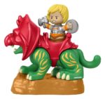 Masters of the Universe Little People Collector Figure Set He-Man & Battle Cat - immagine 2