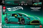 Hot Wheels Elite Mattel Brick Shop Building Set 1/16 '24 Aston Martin Vantage GT3 - immagine 6
