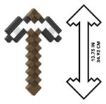 Minecraft Roleplay Replica Iron Pickaxe 35 cm - immagine 3