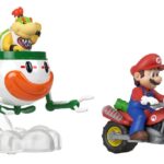 Super Mario Hot Wheels Die-Cast Vehicles 2-Pack 1/64 Mario & Bowser Jr.