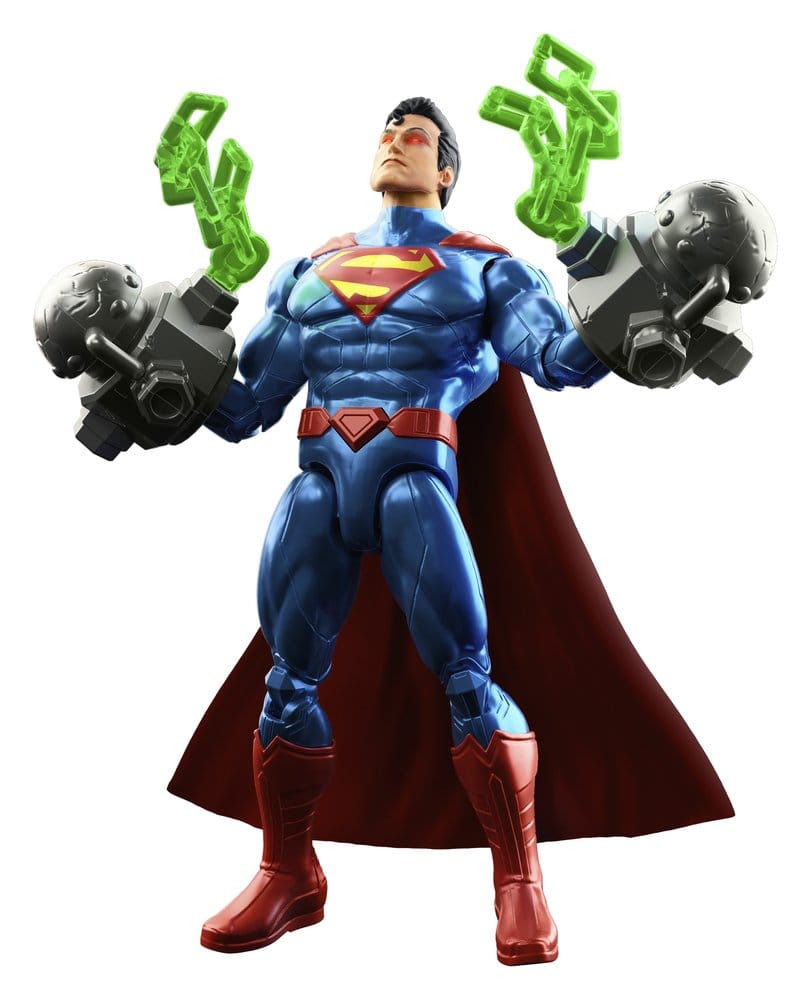 x_mattjmp85 DC Premier Action Figure with Sound & Light Heat Vision Superman 16 cm - immagine 1