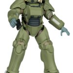 Fallout 76 Gaming Edition Action Figure T-45 Military Armor (Red Platinum Edition) 20 cm