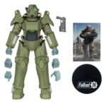 Fallout 76 Gaming Edition Action Figure T-45 Military Armor (Red Platinum Edition) 20 cm - immagine 2
