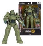 Fallout 76 Gaming Edition Action Figure T-45 Military Armor (Red Platinum Edition) 20 cm - immagine 4