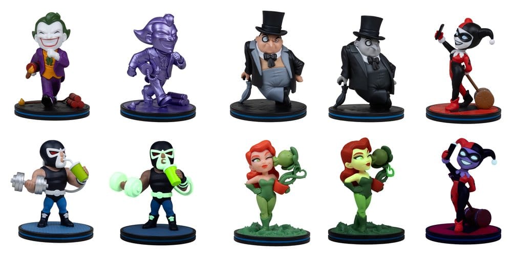 x_mcf20370 DC Comics QMx Q-Fig Mini Figures assortment (10) - immagine 1