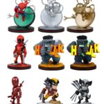 Marvel Q-fig Mini Figures Assortment (10)