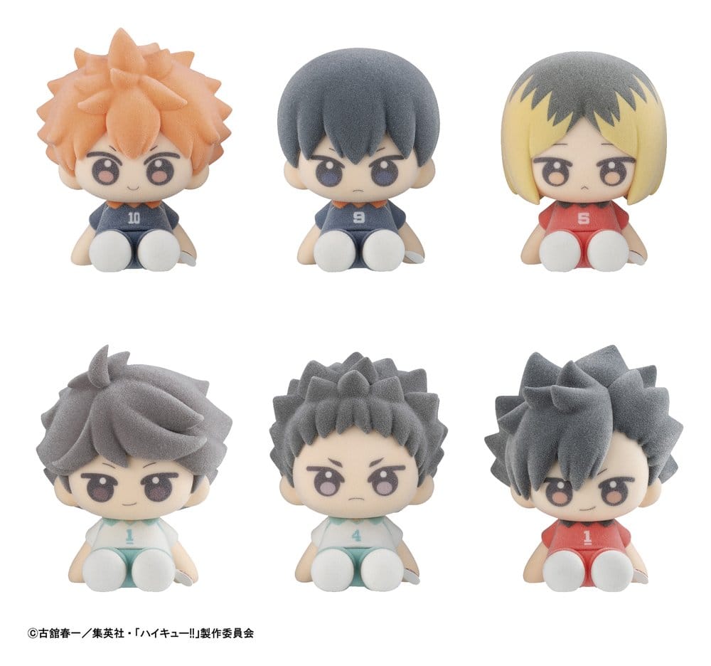 x_meho849152 Haikyu!! Nuippo Mini Figures 6 cm Blind Box Display (6) - immagine 1