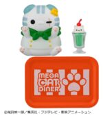 One Piece Mega Cat Project Mini Figures NyanPieceNyan! Diner! 3 cm Blind Box Display (6) - immagine 3