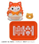 One Piece Mega Cat Project Mini Figures NyanPieceNyan! Diner! 3 cm Blind Box Display (6) - immagine 4